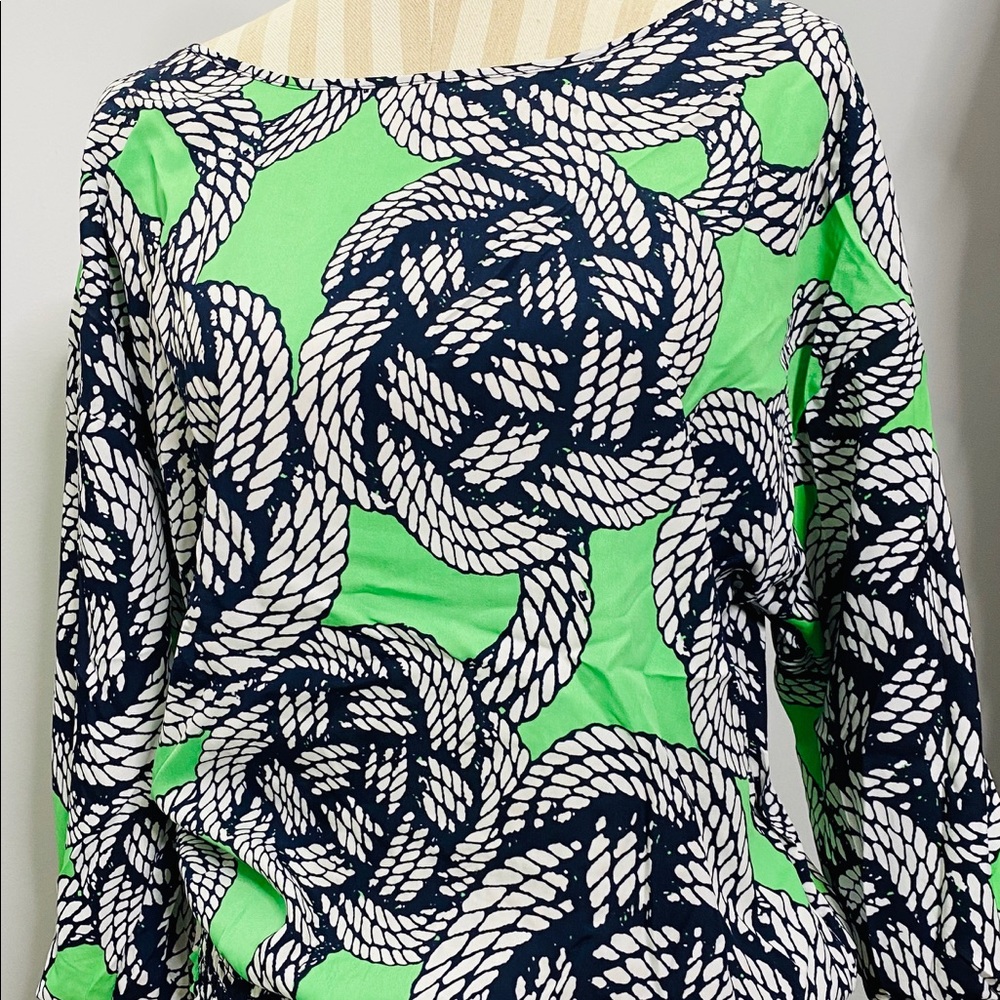New York & Company nautical blouse